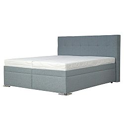 Sconto Posteľ boxspring SAMBA sivá